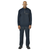Workrite Navy 12.5 oz. Fleece 1/4-Zip Job Shirt, Worn with Pants
