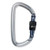 CMC ProTech Aluminum Key-Lock Carabiner, Brite, Facing Right
