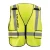 OccuNomix Yellow Mesh Public Safety Breakaway Vest, ANSI Class 2, Police, Front