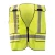 OccuNomix Yellow Mesh Public Safety Breakaway Vest, ANSI Class 2, Sheriff, Front