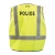 OccuNomix Yellow Mesh Public Safety Breakaway Vest, ANSI Class 2, Police, Back