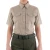First Tactical 65/35% Poly/Cotton Women's V2 Tactical Short Sleeve Shirt - PFAS, Khaki