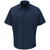 Workrite 730NX45 4.5 oz. Nomex IIIA Short Sleeve Firefighter Shirt, Navy