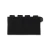 5.11 Tactical 6 x 3 in. Loop Panel, Black, Back