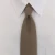 Samuel Broome Polyester/Wool Clip-On Necktie with Buttonholes, Taupe