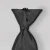 Samuel Broome Polyester/Wool Clip-On Necktie with Buttonholes, Black, Clip