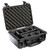 Pelican Protector 1450 Case, black open with padded dividers