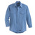 Workrite 705NX45 4.5 oz. Nomex IIIA Long Sleeve Fire Chief Shirt, Light Blue
