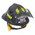 MSA Cairns 360S Structural Thermoplastic Fire Helmet, black with face shield