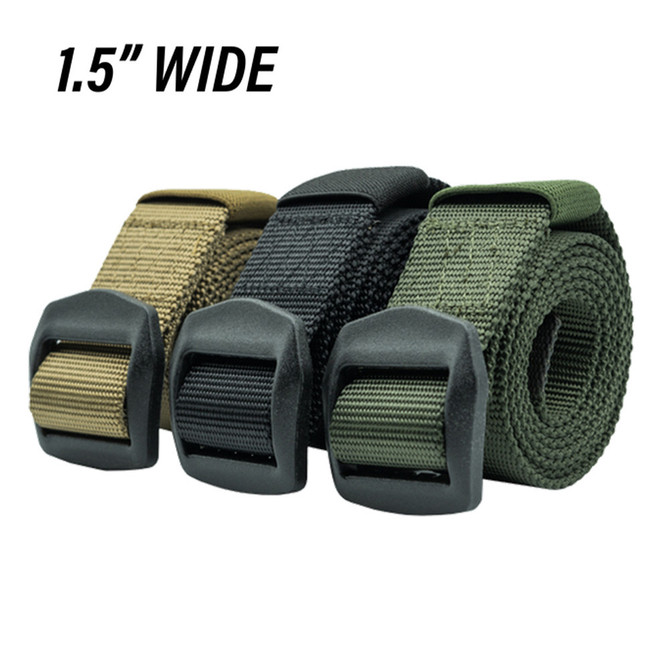 Hero's Pride 100% Heavy-Duty Nylon 1.5 in. Tactical EDC Belt