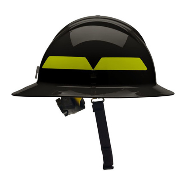 Bullard Hat Style Wildfire Series Fire Helmet, Black