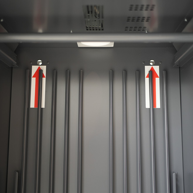 Groves Ready Rack Vortex DC2 Drying Cabinet - 2-Gear | Curtis