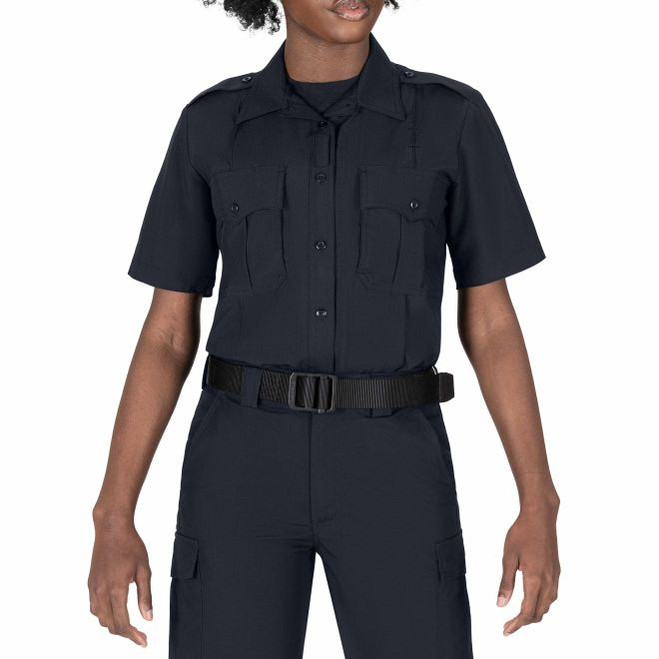 Blauer Women's FLEXRS Short Sleeve SuperShirt Dark Navy 1