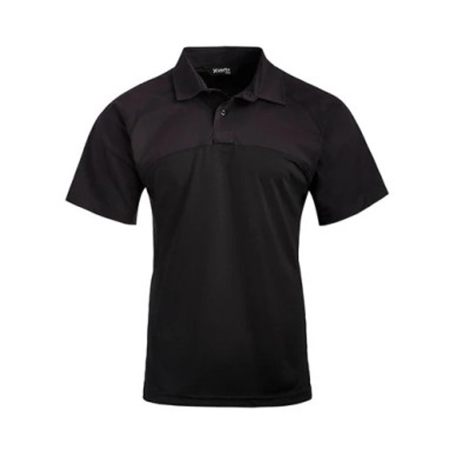 Vertx Fusion Flex Hybrid Short Sleeve Shirt Black