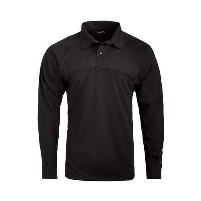 Vertx Fusion Flex Hybrid Long Sleeve Shirt Black