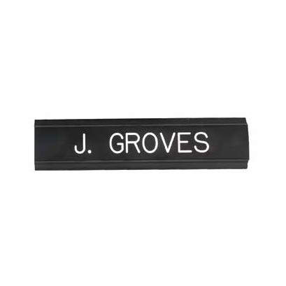 Ready Rack Engraved Name Plate for Plastic Label Holder