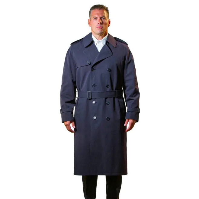 Anchor Uniform Darien Double Breasted Trench Coat 1