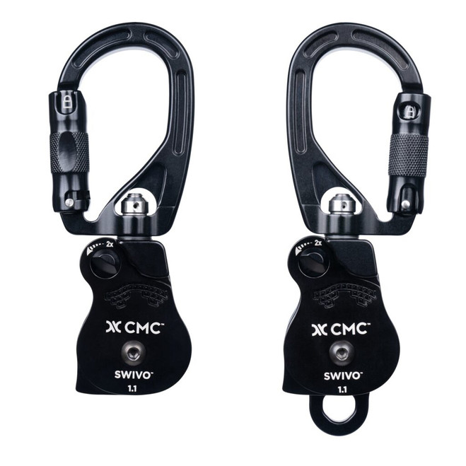 CMC 1.1 in. SWIVO PMP Pulley Both