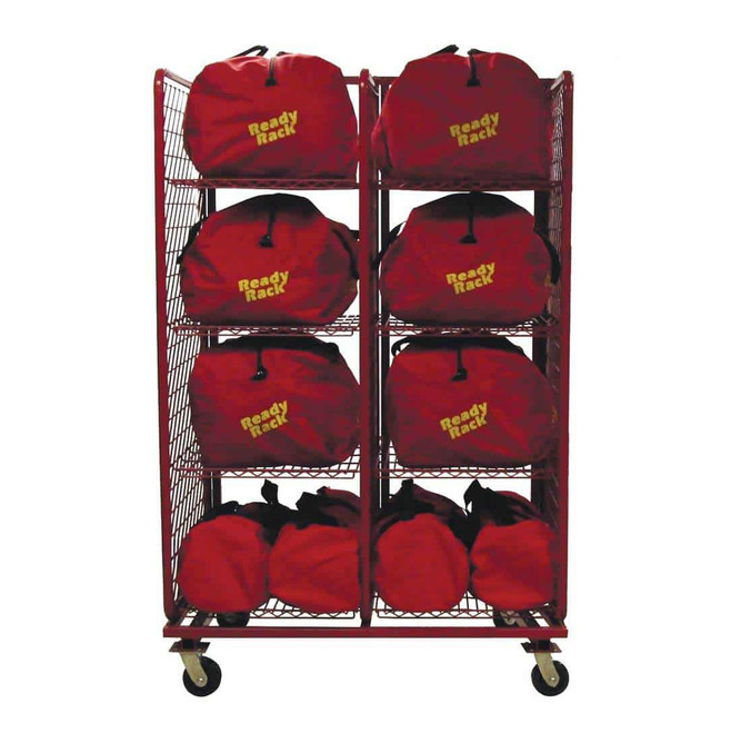 Ready Rack S.O.S. 2 Section Unit - Bag Storage with (8) Helmet Shelves