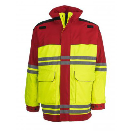 Spiewak VizGuard Two-Tone Responder EMS Parka Red Yellow