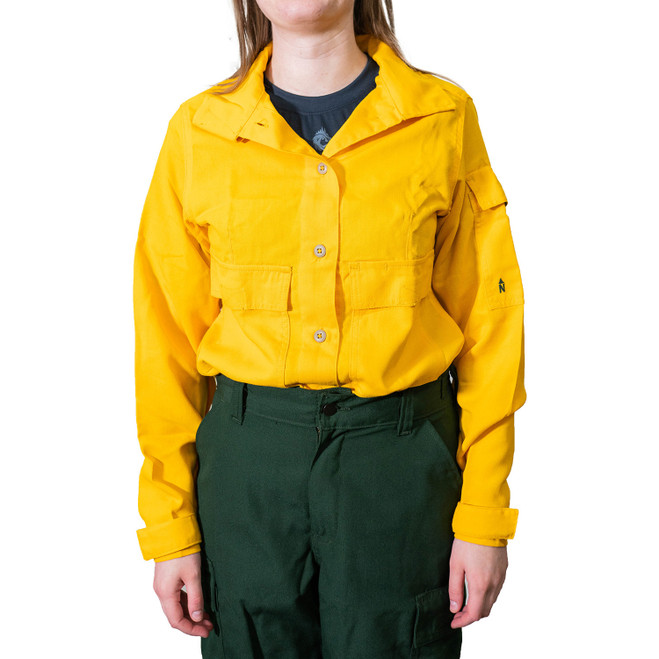 True North Women's Brush Shirt - Plus, On Model, Facing Forward