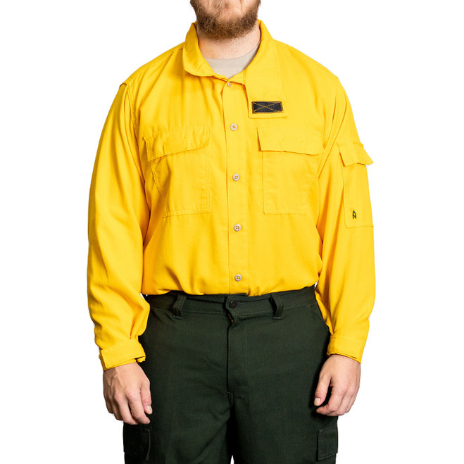 True North Men's Brush Shirt - Plus, On Model, Front