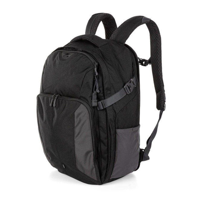 5.11 Tactical COVRT24 Backpack 41L Black, Front Facing Left