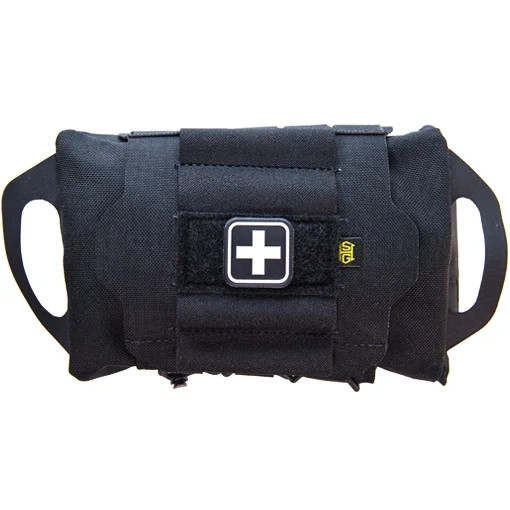 High Speed Gear ReFlex IFAK Medical Roll & Carrier + Phokus Med Refill Kit Black