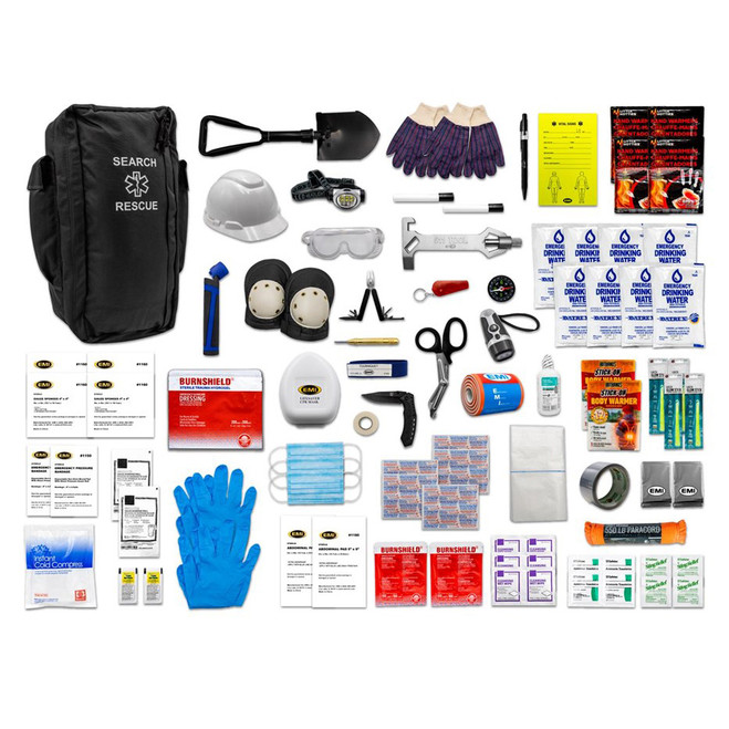 EMI Search and Rescue Response Backpack Complete