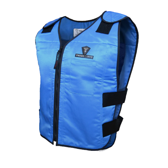 OccuNomix Phase Change Cooling Vest with 4 Inserts, Royal Blue