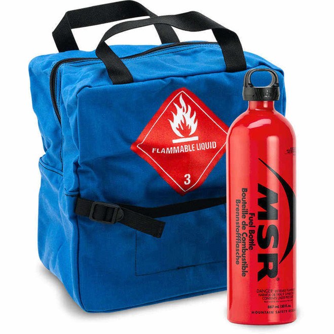 Ben Meadows Blue Fuel Bottle Bag