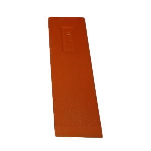 Wells Plastic Orange High Impact Wedge, 10.5 in. x 3 in. x 1-1/8 in.