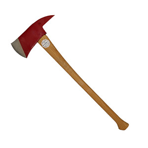 Council Tool Pickhead Fire Axe with Wooden Handle