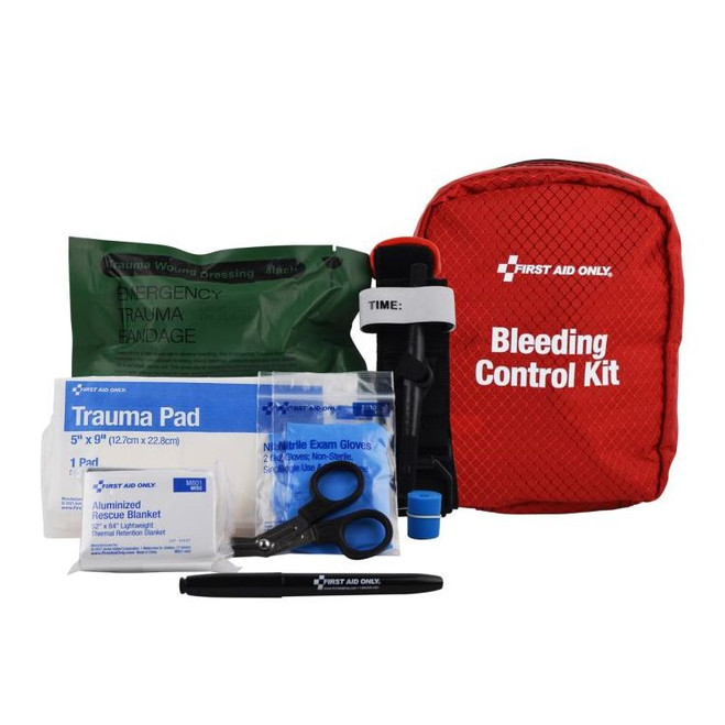 First Aid Only Right Response Bleeding Control Kit for Limb Wounds