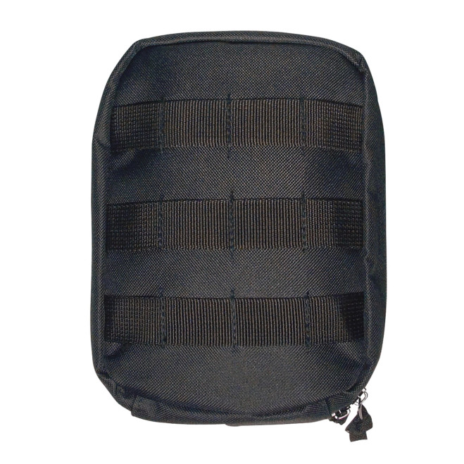 Rothco MOLLE Tactical Trauma Kit, Black, Front