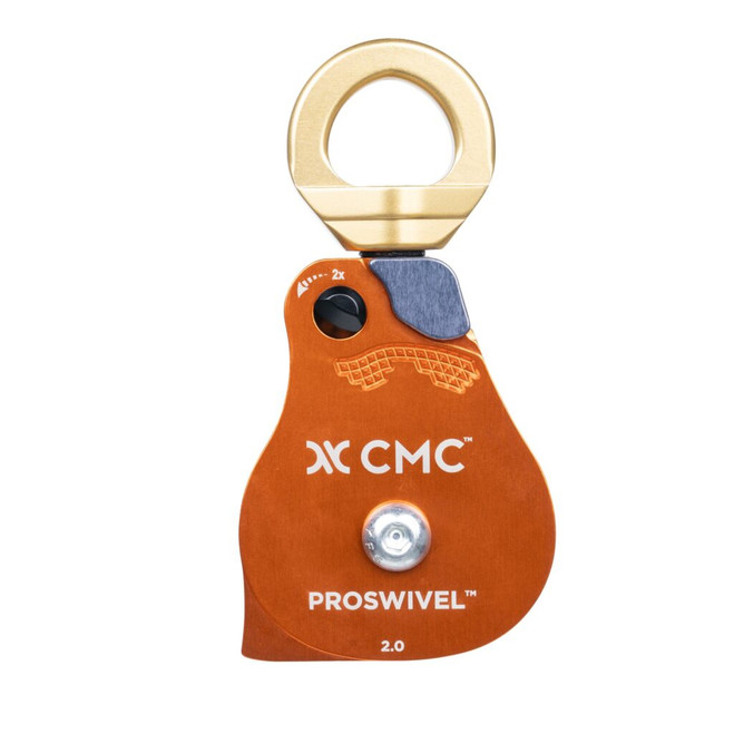 CMC 2 in. PMP Single ProSwivel Pulley