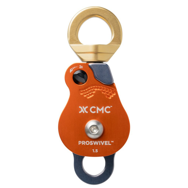 CMC 1.5 in. Double ProSwivel Pulley