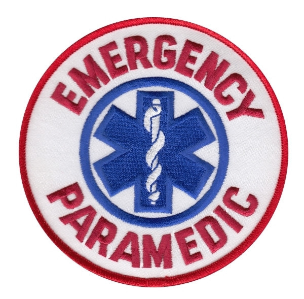 Hero's Pride Emergency Paramedic Shoulder Patch