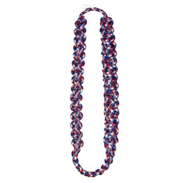 ELC Industries Red, White & Blue Cobra Cord with Button Loop