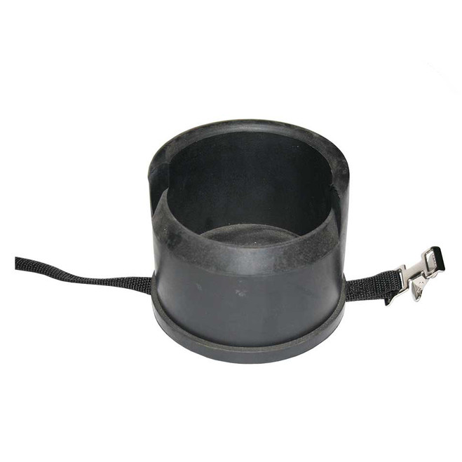 Ziamatic 5 1/2 in. I.D. Nozzle Cup Mount with Tie-Down Strap