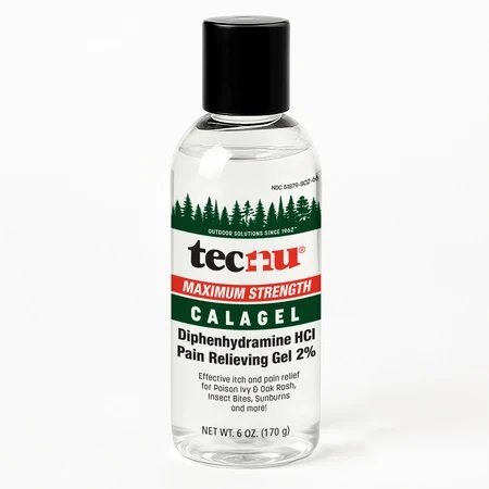 Tecnu Calagel Medicated Gel, 6 oz. Bottle