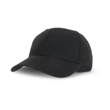 First Tactical 52/48% Poly/Cotton FlexFit Hat - PFAS, Black