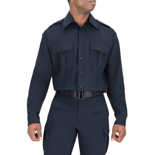 Blauer 100% Polyester FlexPro Long Sleeve Shirt