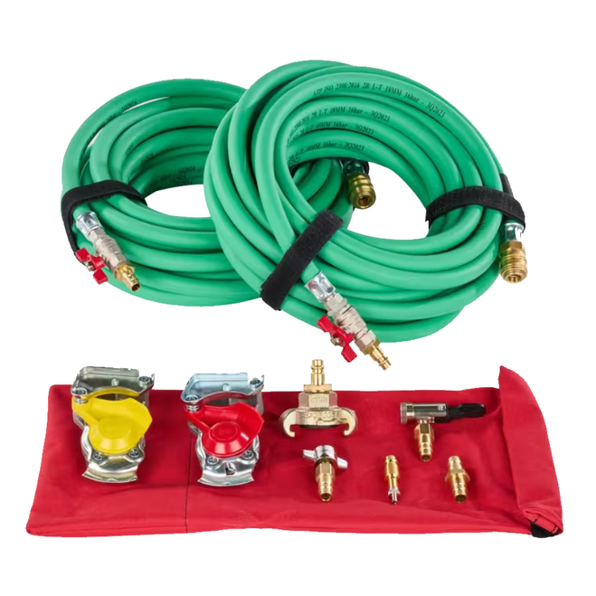 Vetter Compressed Air Source Adapter Set with 32 ft. Hoses