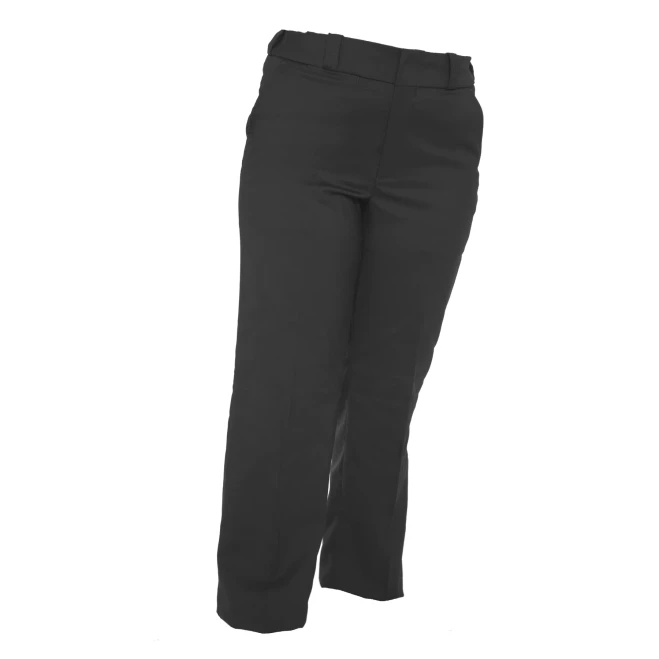 Elbeco Women's Distinction Poly/Wool 4-Pocket Pants, Black