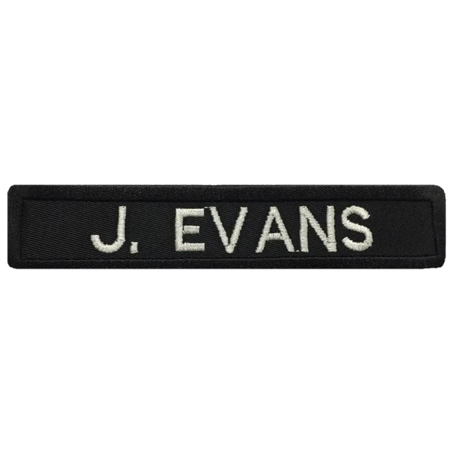 Name Strip Velcro Style for Armor Carrier