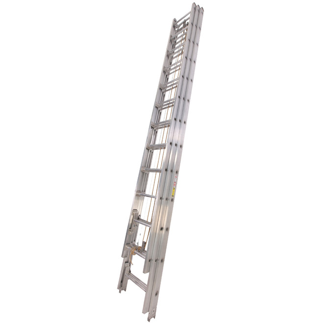 Duo-Safety 3-Section Solid Beam Aluminum Ladder