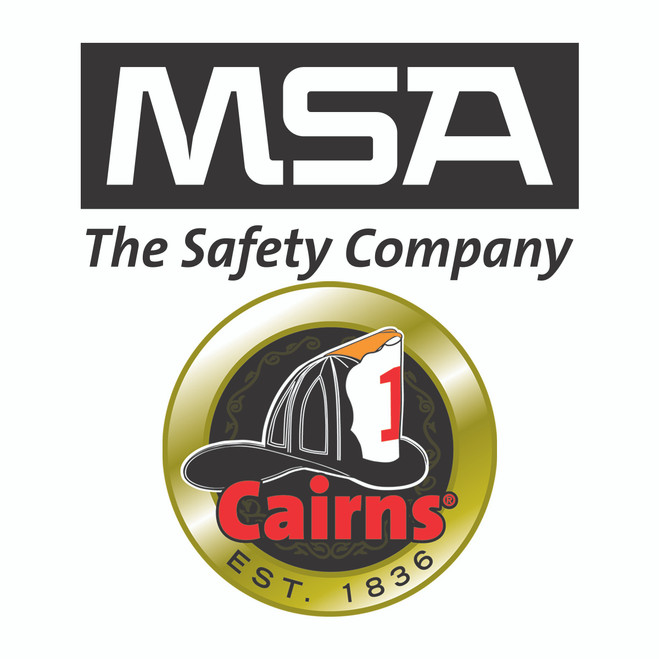 MSA Cairns 6" Faceshield Wing Protectors Hardware S206P CAIRNS at Curtis - Tools for Heroes