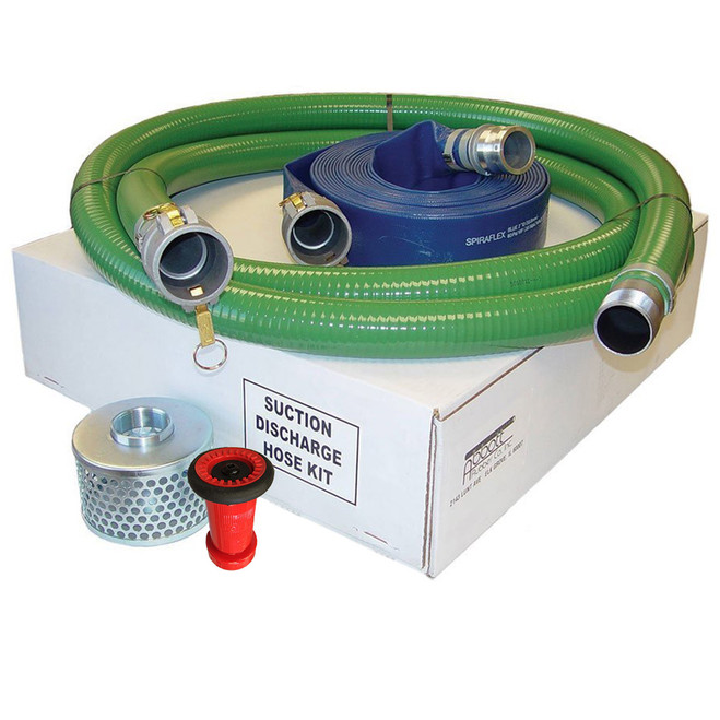 Honda 2" Boxed Hose Kit (Coupled Male & Female Pin Lug) 124020H-1148-WHKT HONDA at Curtis - Tools for Heroes