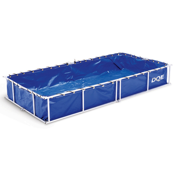 DQE Collection Pool, 4 foot by 8 foot by 14 inches